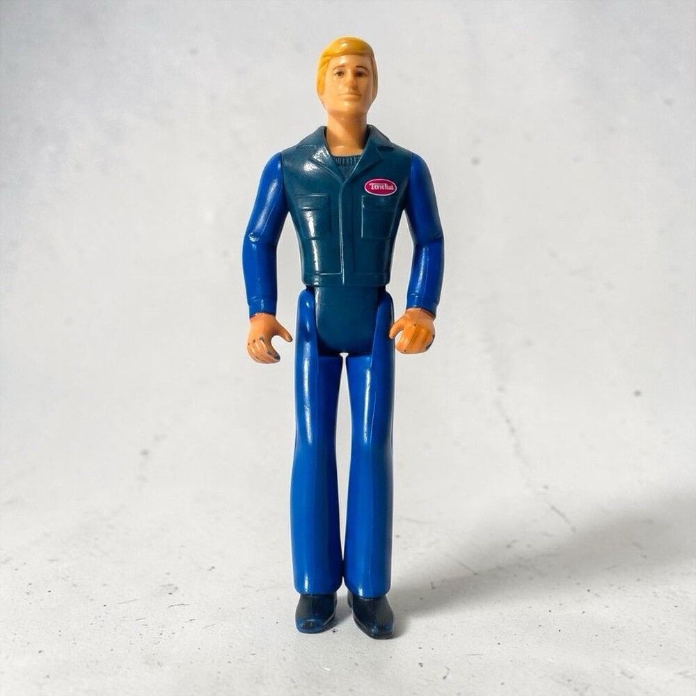 VINTAGE Tonka Play People Blue Suit Mechanic 5" Action Figure 1979